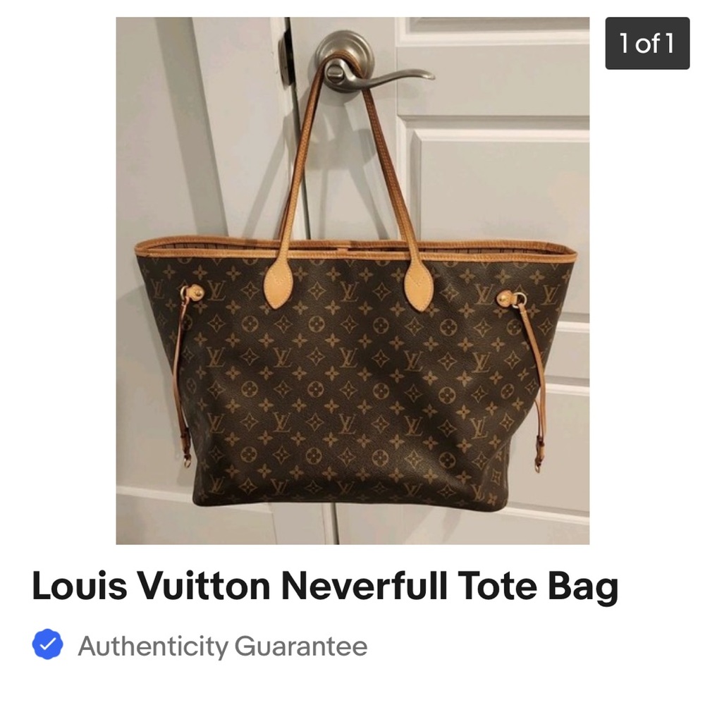 Louis Vuitton Classic Brown Monogram 𝙉𝙚𝙫𝙚𝙧𝙛𝙪𝙡𝙡  Tote 𝙂𝙈 𝙂𝙤𝙤𝙙 𝘾𝙤𝙣𝙙𝙞𝙩𝙞𝙤𝙣 - Picture 15 of 16